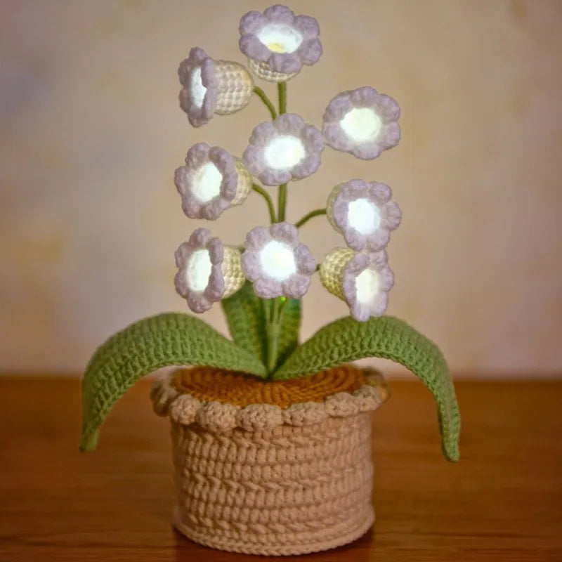 Hand Knitted LED Flower Bouquet
