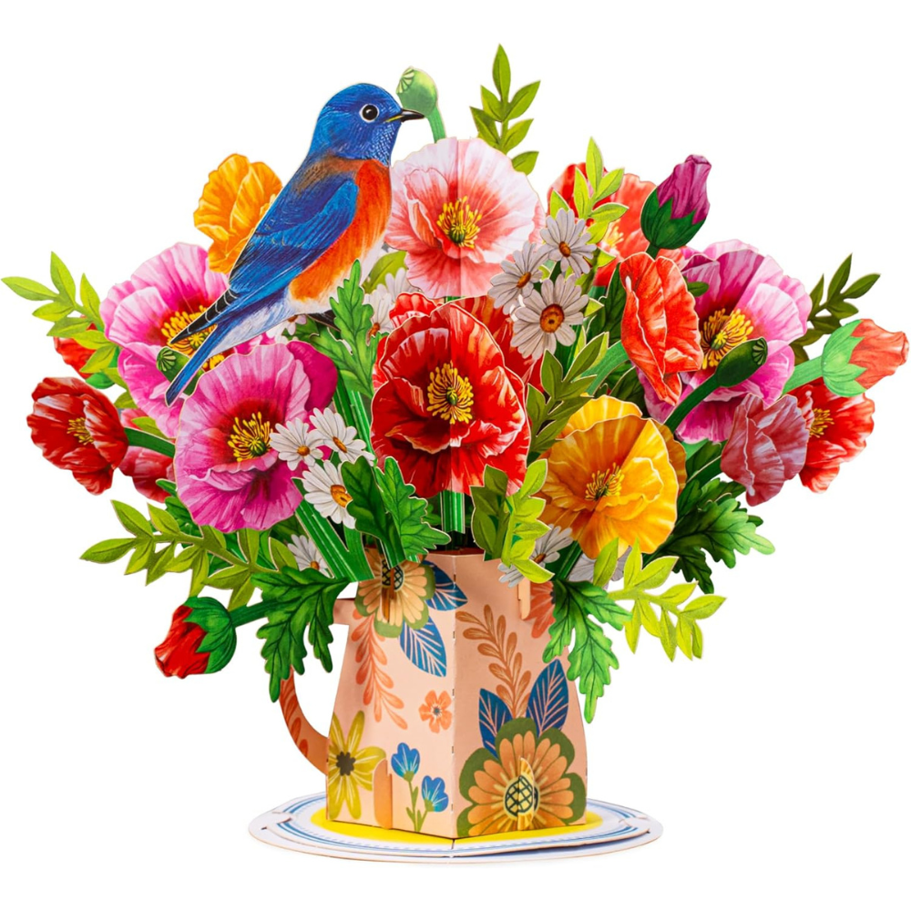 Valentines Interactive Flower Card