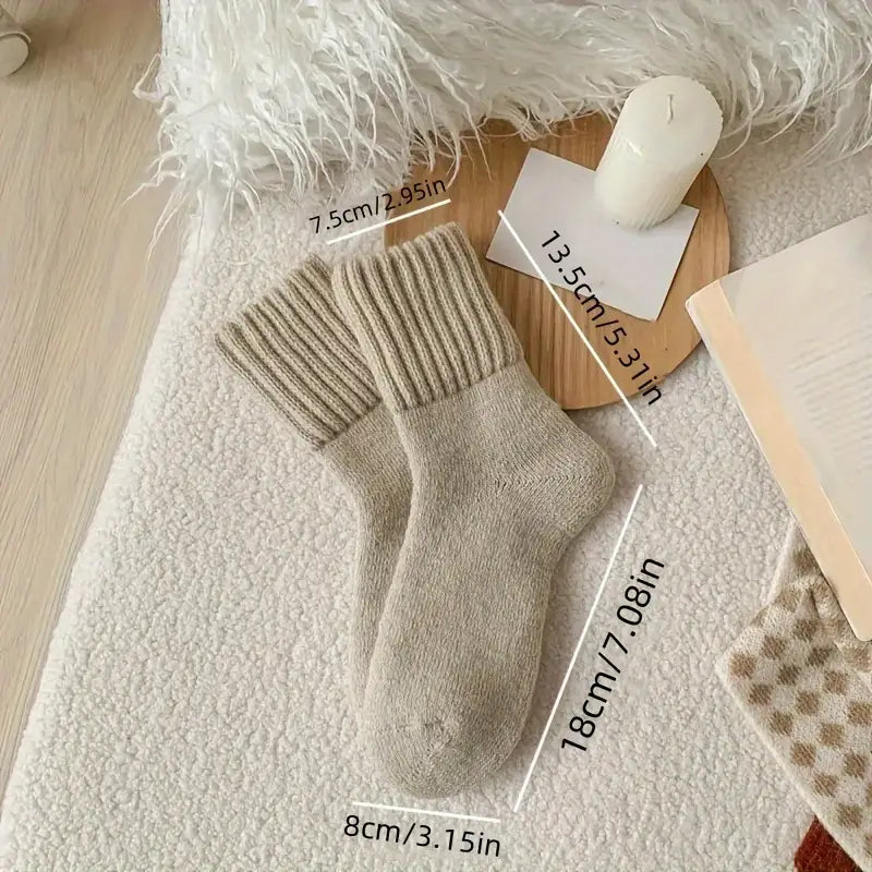 Mid Calf Winter Sock Set