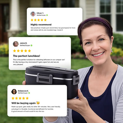 Atlas 360HeatBox® Cordless Self-Heating Lunchbox