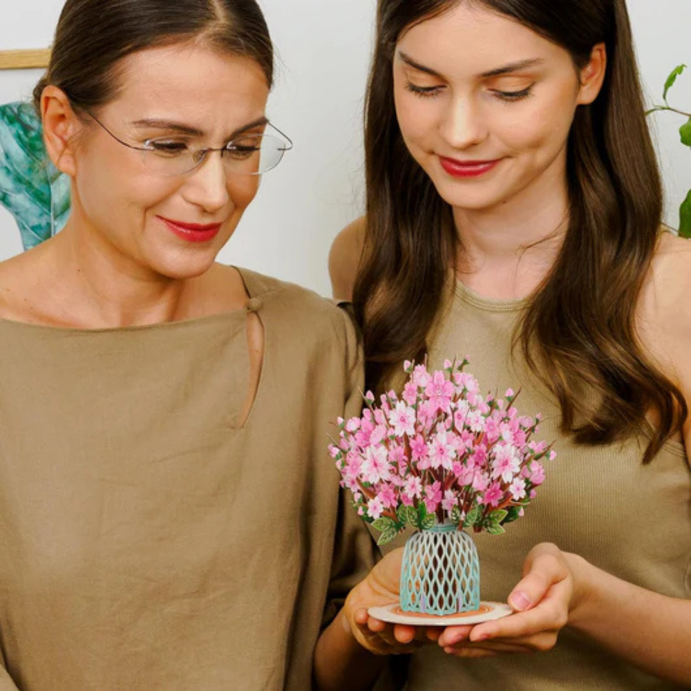 Valentines Interactive Flower Card