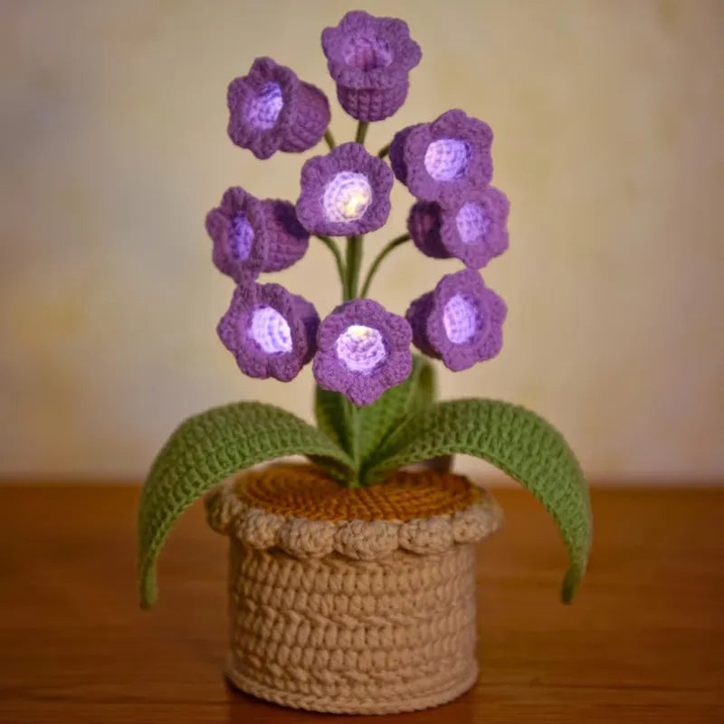 Hand Knitted LED Flower Bouquet