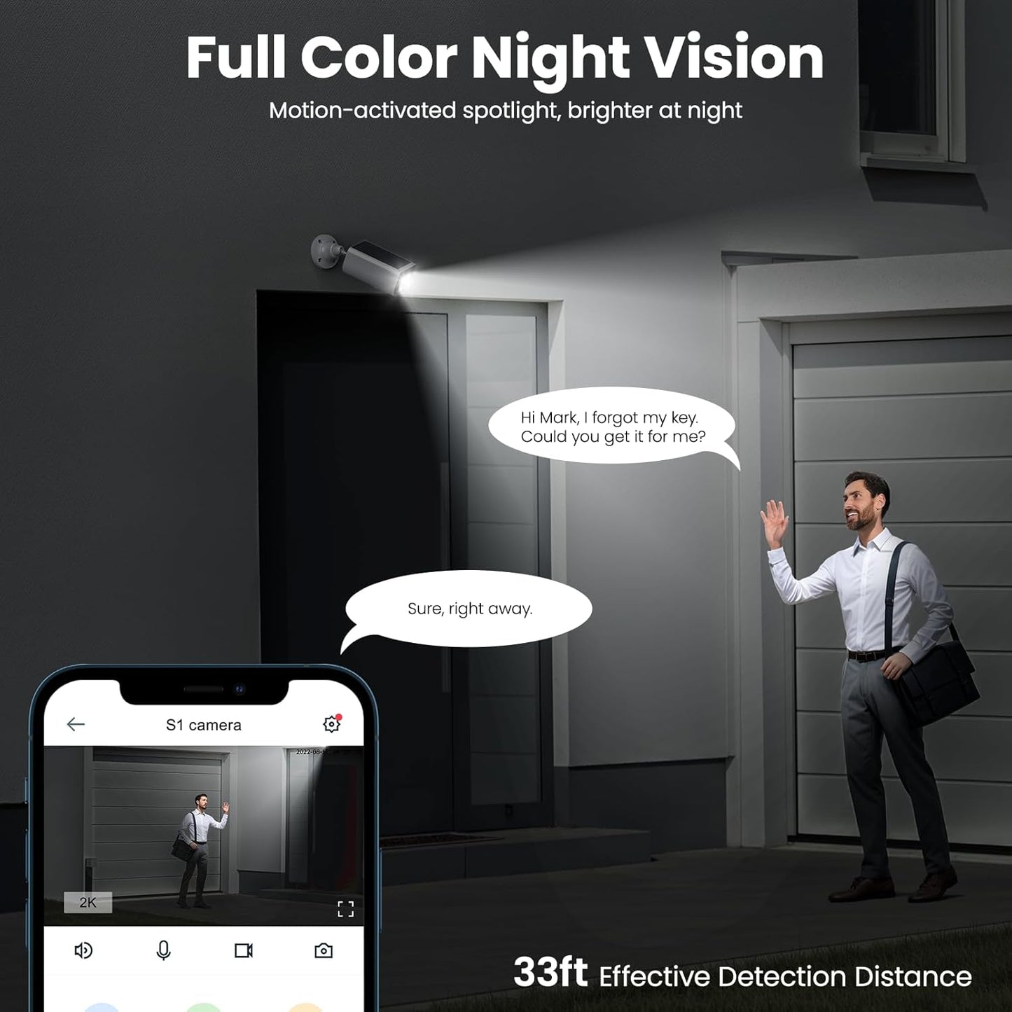 Smart Solar WIFI Security Camera