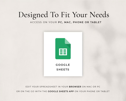 Atlas Budget Mate For Excel & Google Sheets