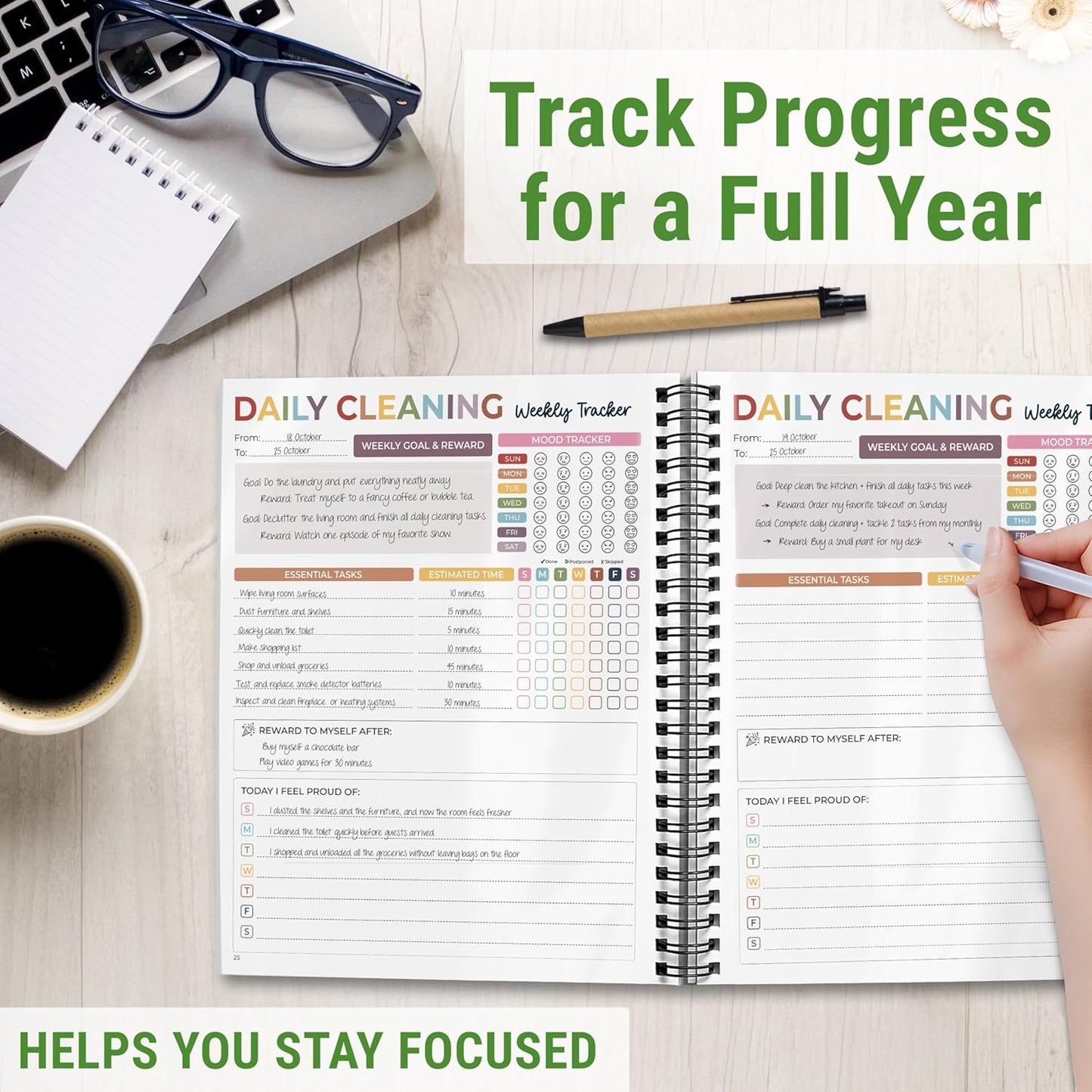 ADHD Cleaning Schedule & Planner
