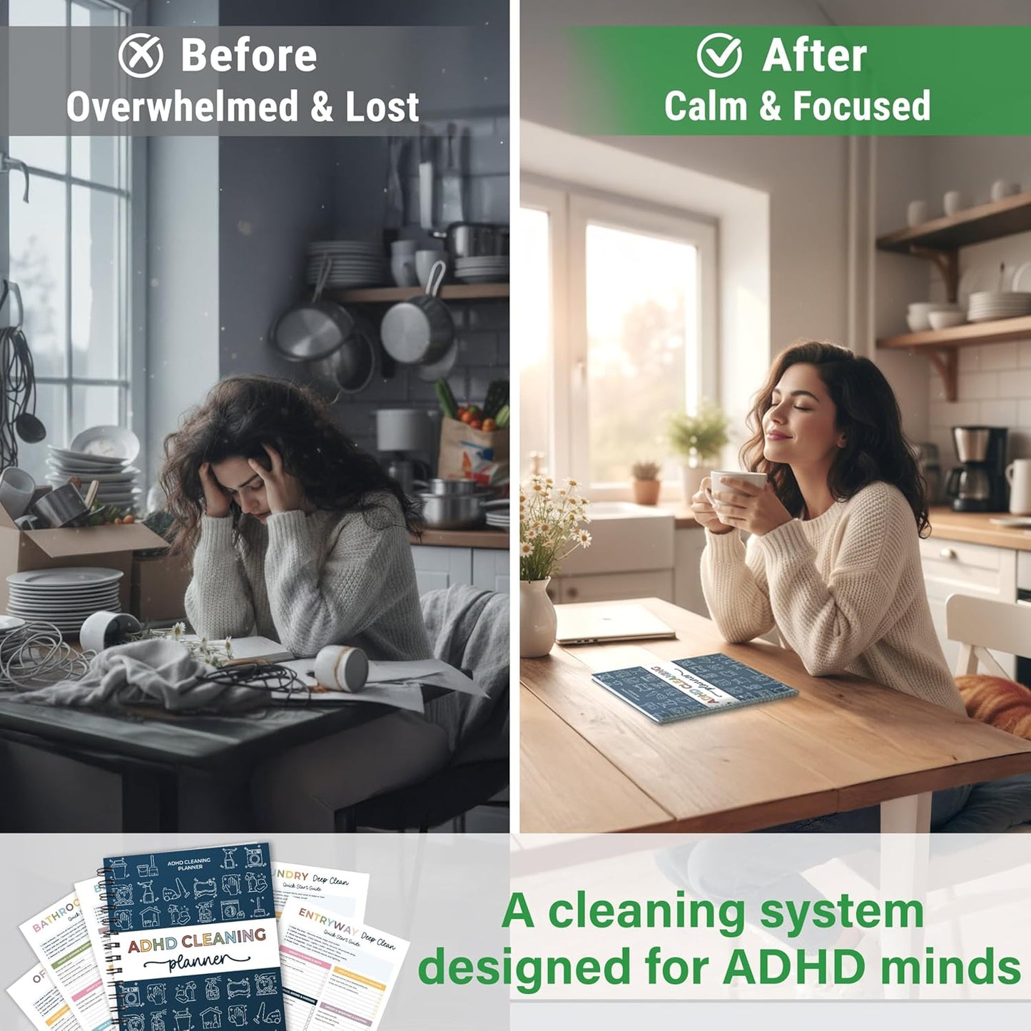 ADHD Cleaning Schedule & Planner
