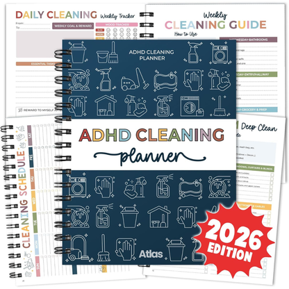 ADHD Cleaning Schedule & Planner
