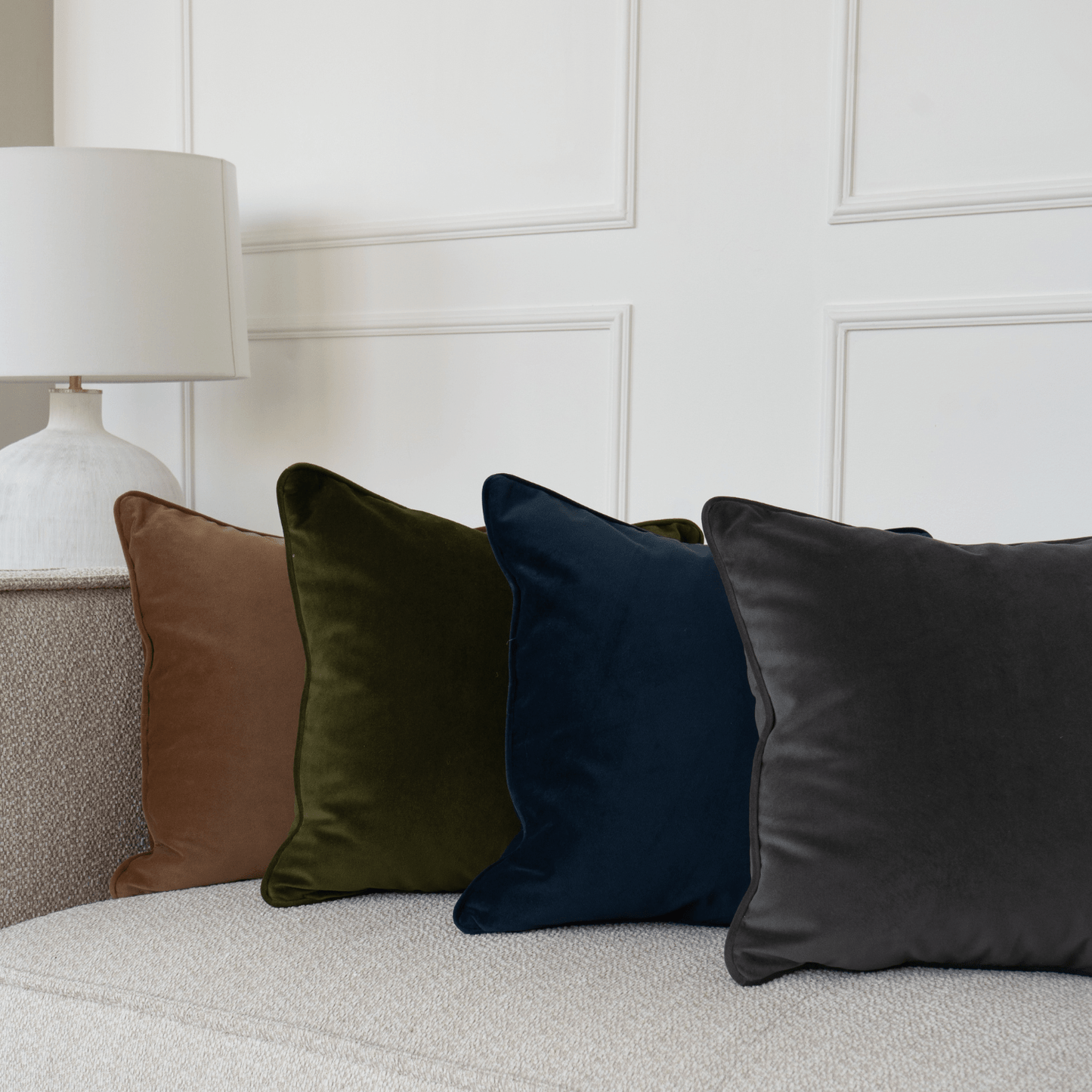 Velvet Indigo Toss Cushion - LndmarkClub USA