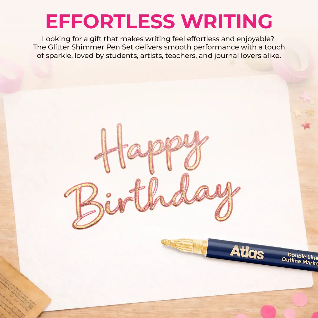 The Glittler Shimmer Pen Set