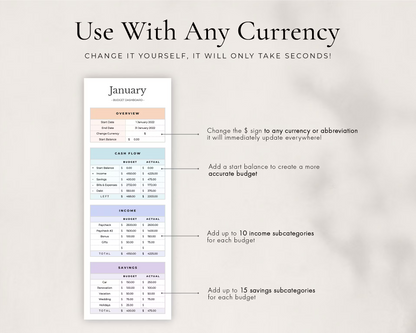 Atlas Budget Mate For Excel & Google Sheets
