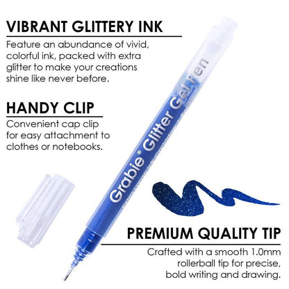 Erasable Glitter Gel Pen Set