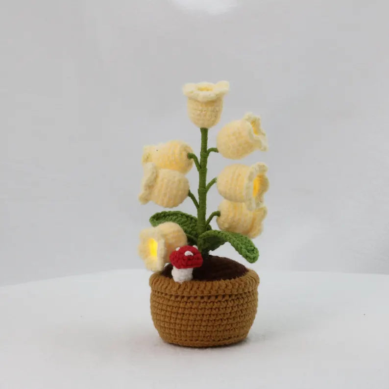 Hand Knitted LED Flower Bouquet