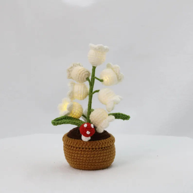 Hand Knitted LED Flower Bouquet