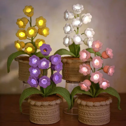 Hand Knitted LED Flower Bouquet