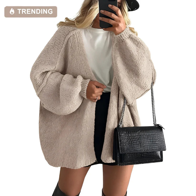 Oversized Cardigan Sweater