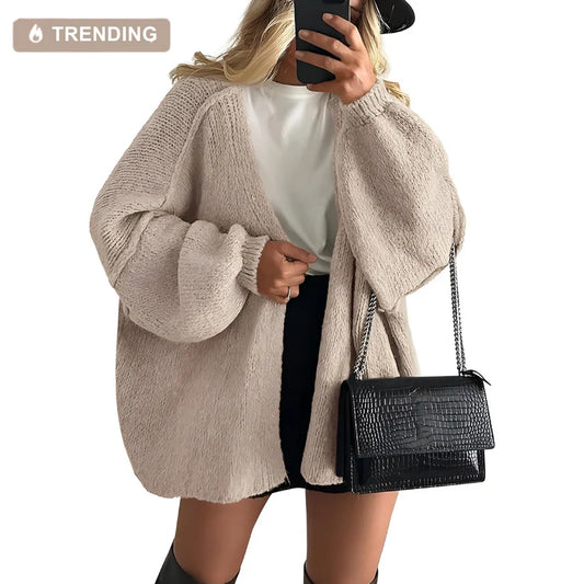 Oversized Cardigan Sweater