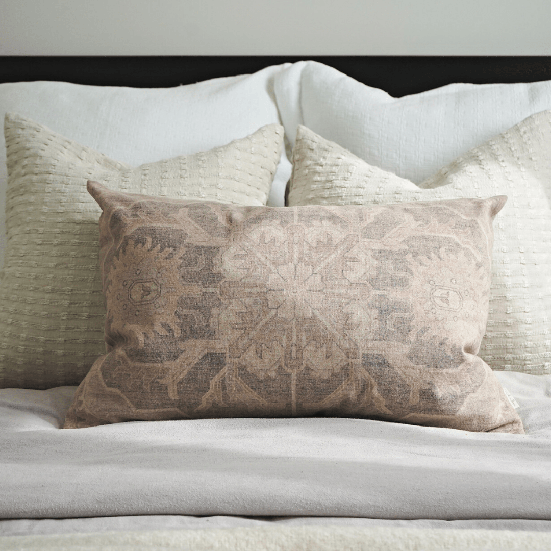 Warm Grain Linen Pillow - LndmarkClub USA