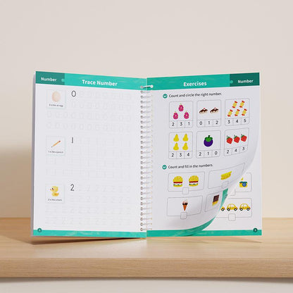 Reusable Kid's Writing Workbook Set